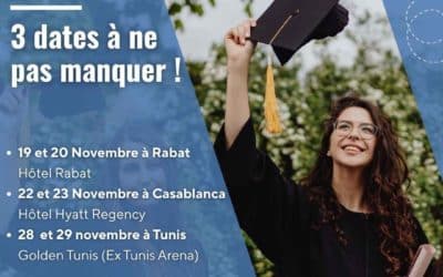 Salon des études en France – 3 dates à ne pas manquer